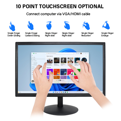 10 points Capacitive Touch Screen Monitor