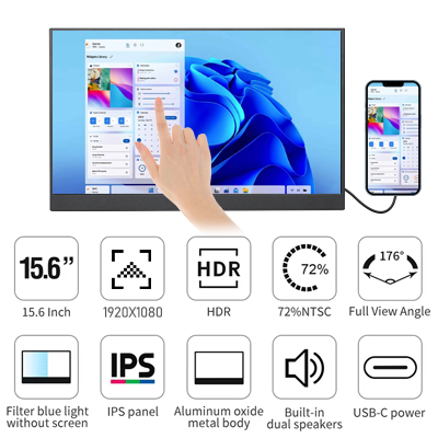 15.6 inch portable monitor