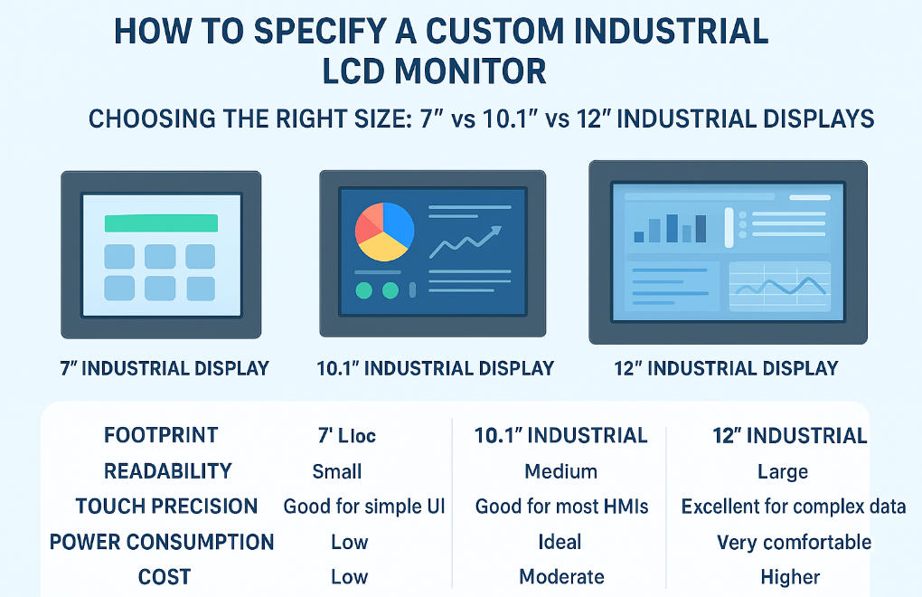 Custom Industrial LCD Monitor