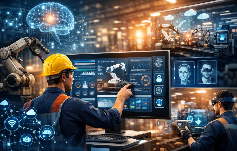 The Future of Touch Screens in Smart Factories | Industrial HMI Trends