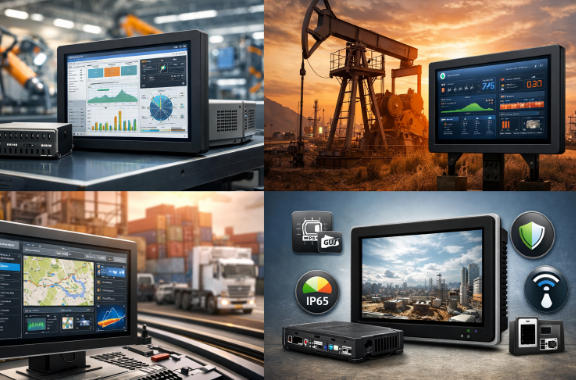 Industrial display solutions