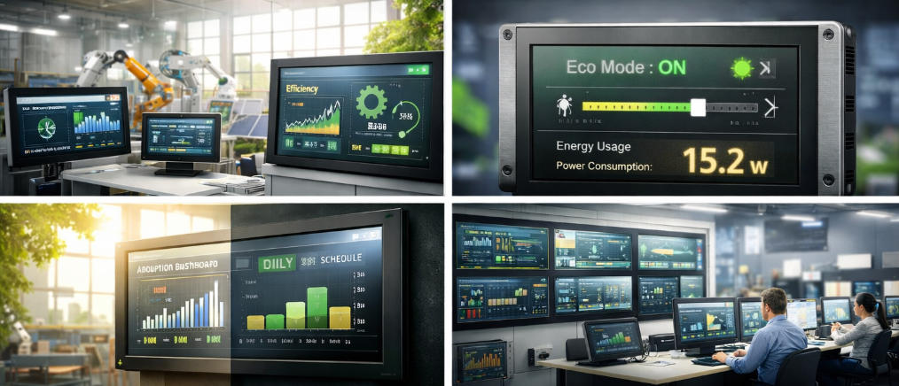 Sustainable & Energy-Efficient Industrial Displays: The Future of Responsible Industrial Visualization