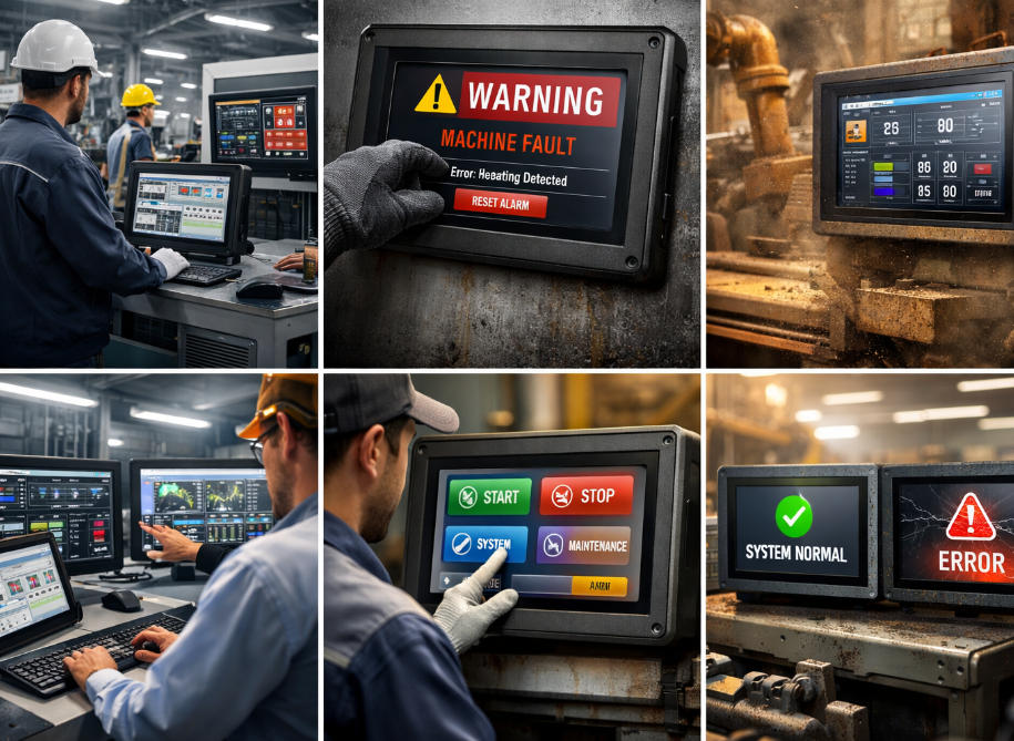 rugged displays factory safety